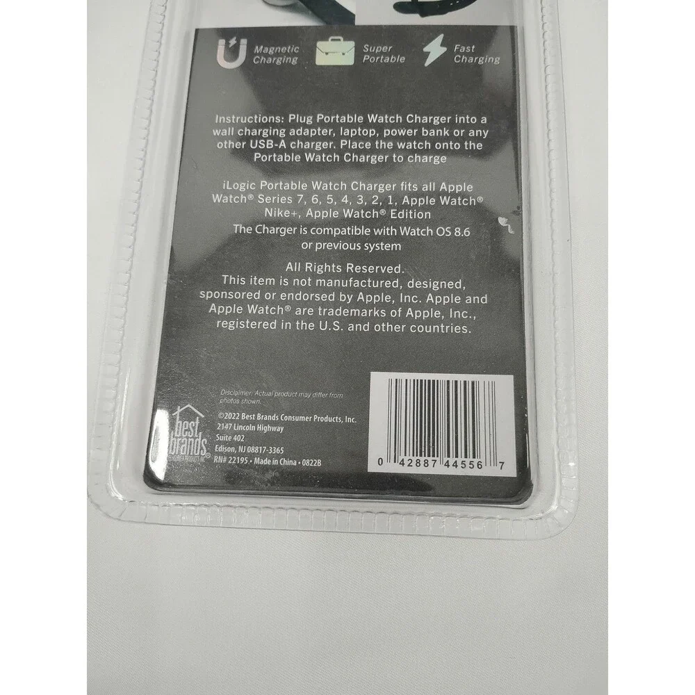 iLogic Portable Apple Watch Charger New